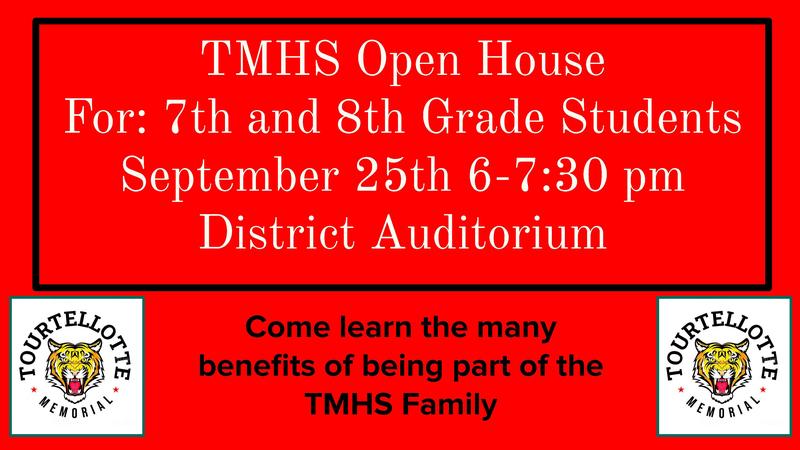 TMHS Open House for 7th and 8th Grade Students