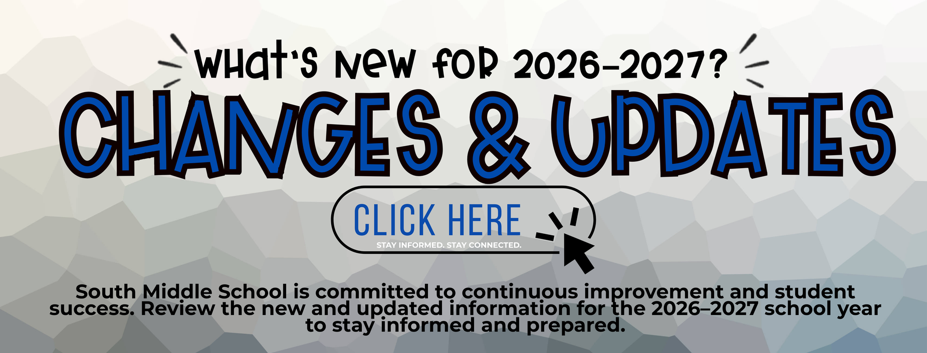 2026-2027 school year banner