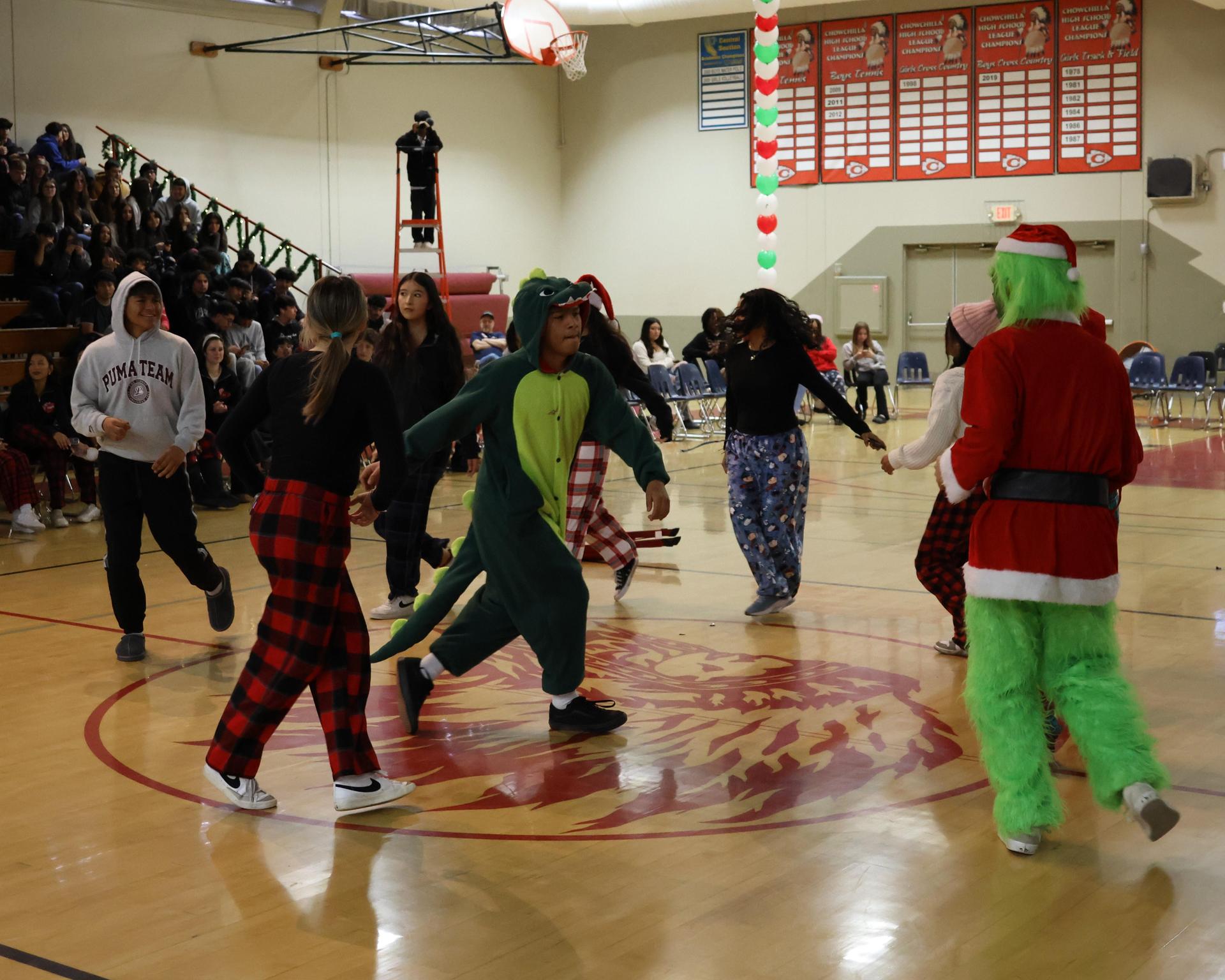 multicultural club dancing