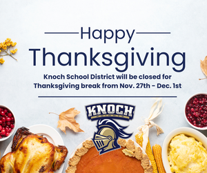 thanksgiving food along bottom with Happy Thanksgiving