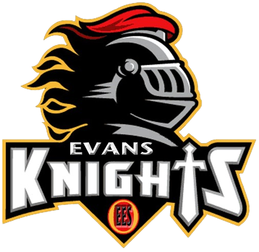 Evans Elementary School Logo.