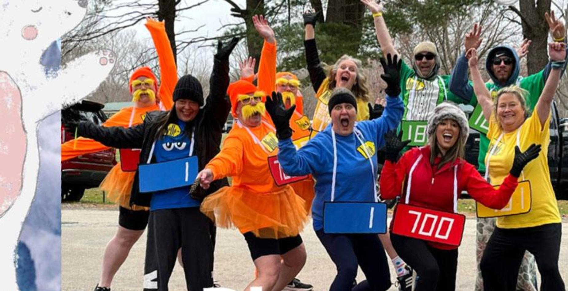 Indian Trail School Polar Plunge Team