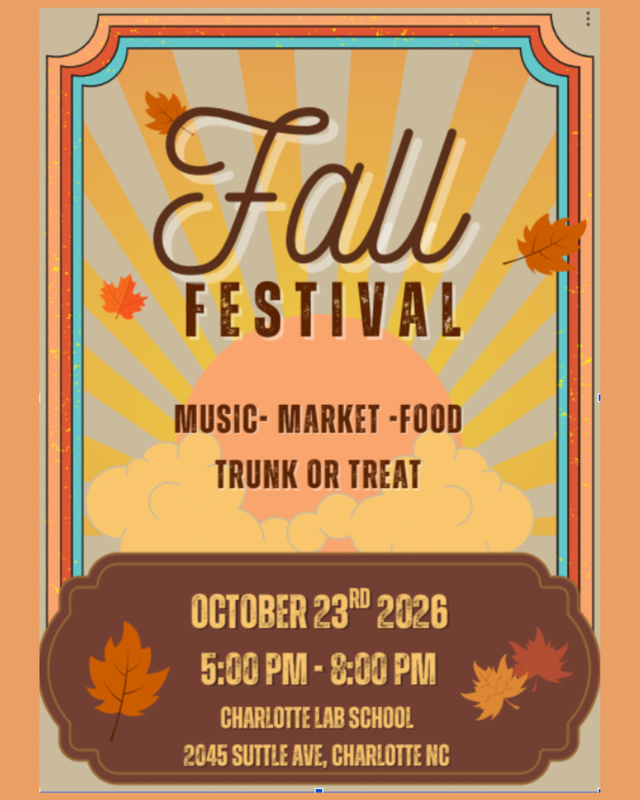 fall festival flyer