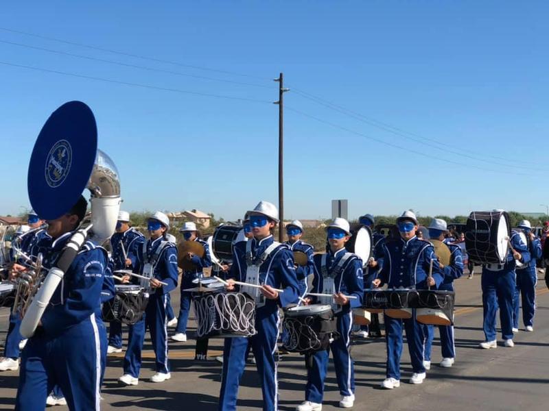 Gadsden district band earns 1st place in San Luis Parade entertainment division Desert View