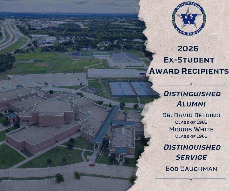 Weatherford ISD Announces the 2026 Ex-Student Awards Featured Photo