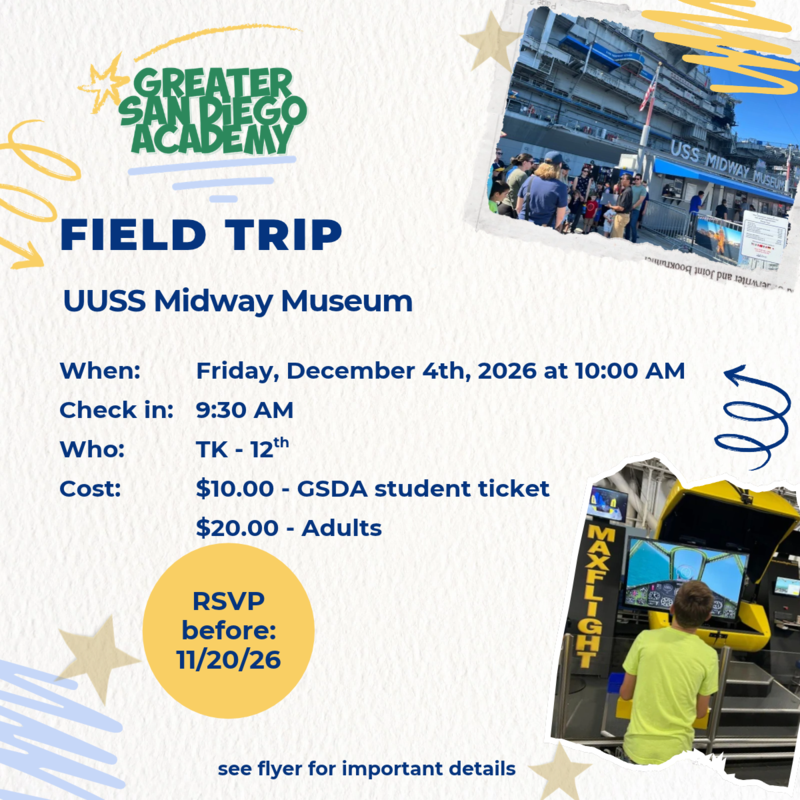 infographic with details of field trip