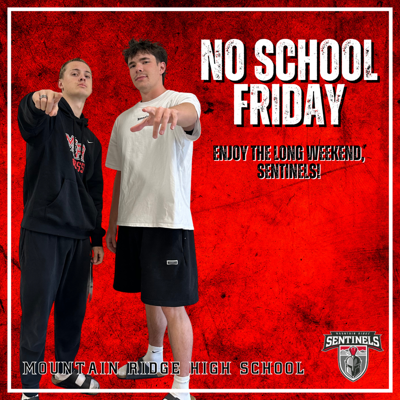 Reminder, there is now school Friday!