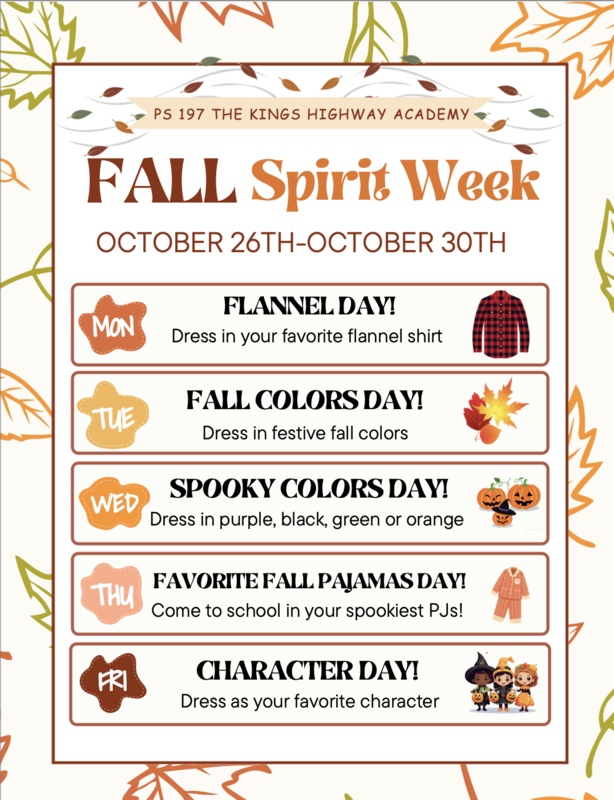 Fall Spirit Week