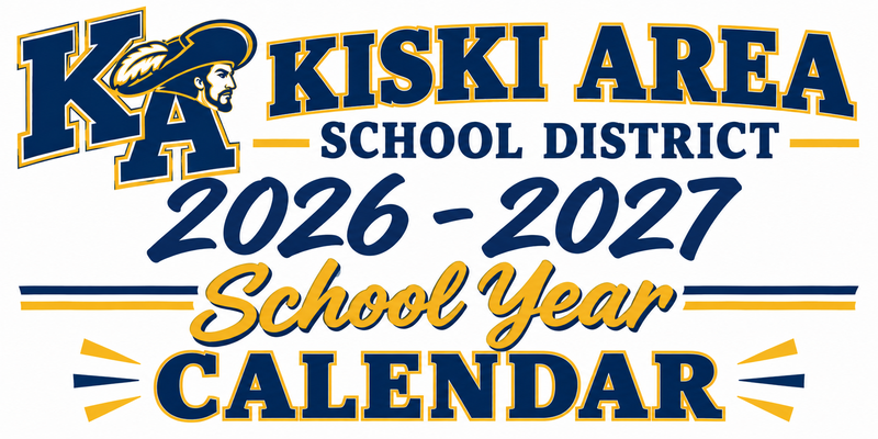 kiski area school district 2026-2027 school year calendar