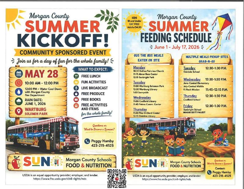 MCS Summer Feeding Program Flyer
