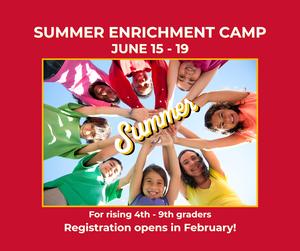 Summer enrichment camp