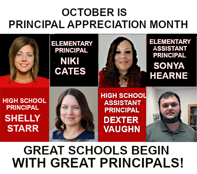 SAISD Principal Appreciation October 2025-26