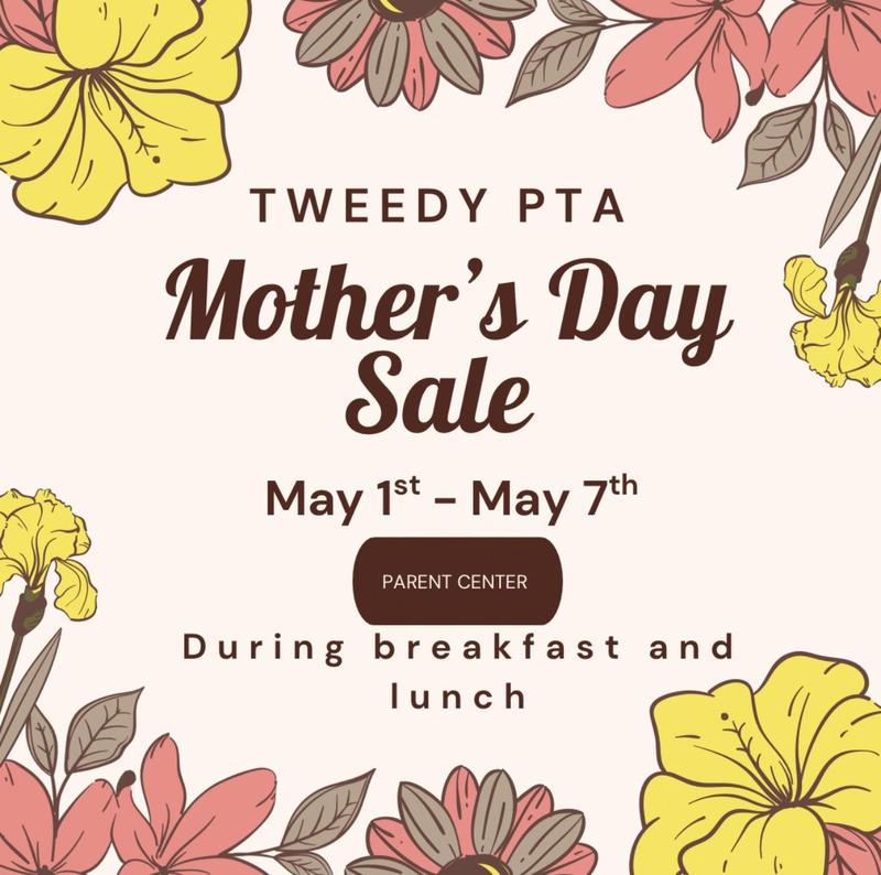 flyer for mother's day sale-english