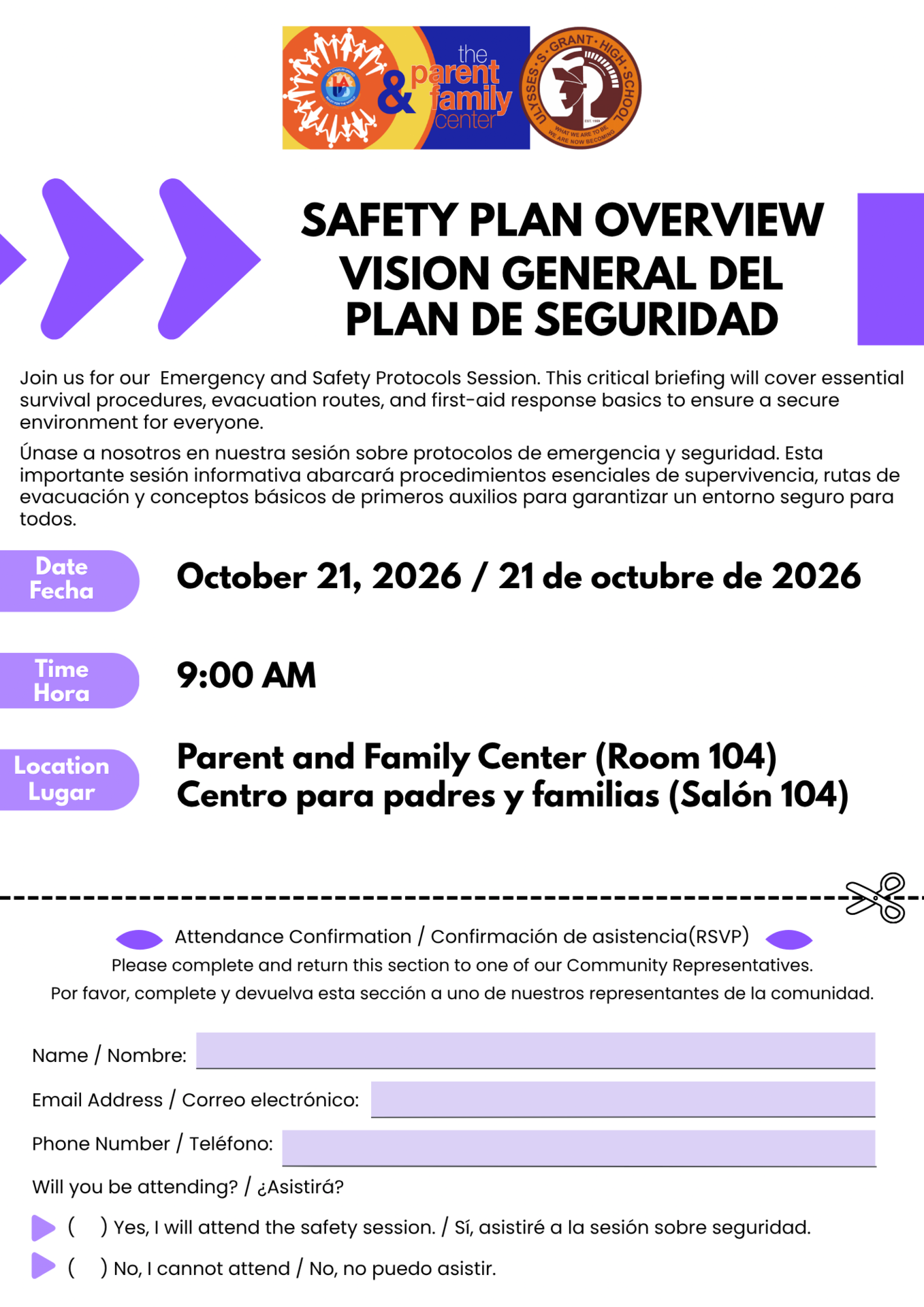 Emergency and Safety Protocols ENG SPA