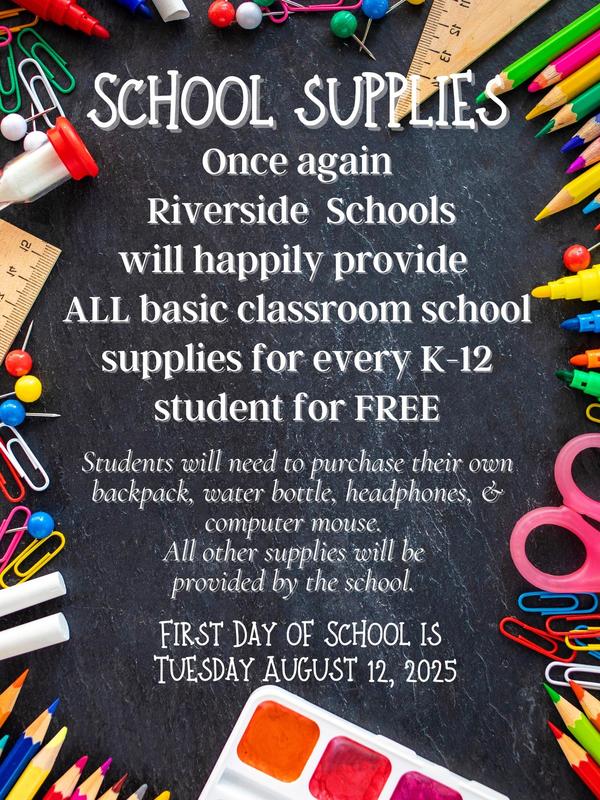 Free School Supplies Again this year. Featured Photo