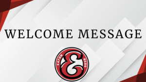 welcome message