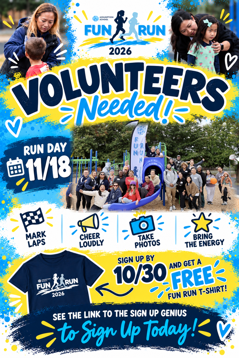 fun run volunteer flyer