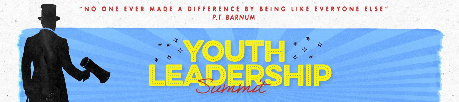 Youth Leadership Summit web banner