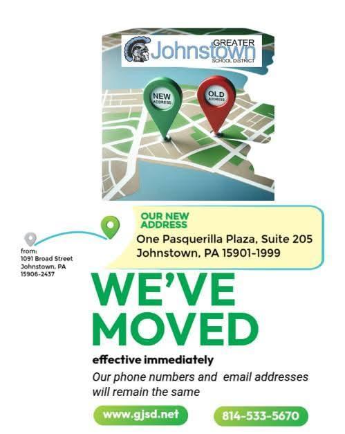 GJSD Administration Has Moved