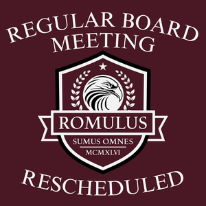 Rescheduled Meeting