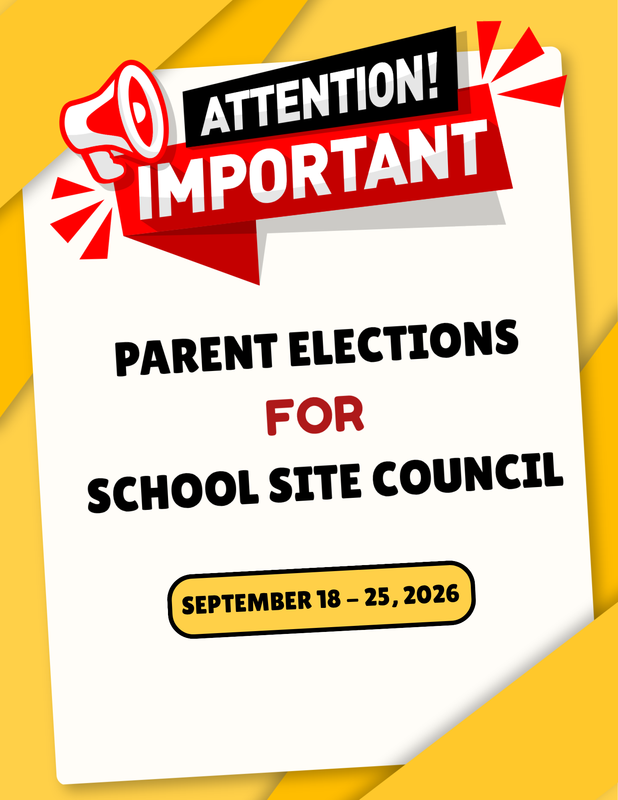 School Site Council Parent Elections Featured Photo
