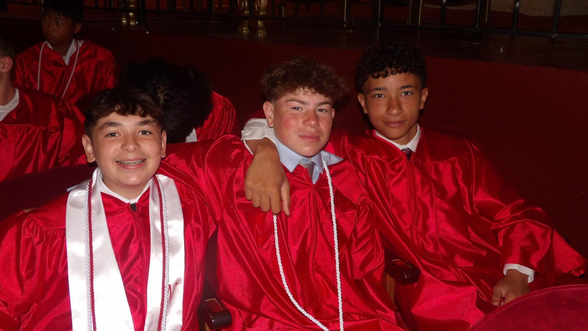 Students at class of 2026 graduation