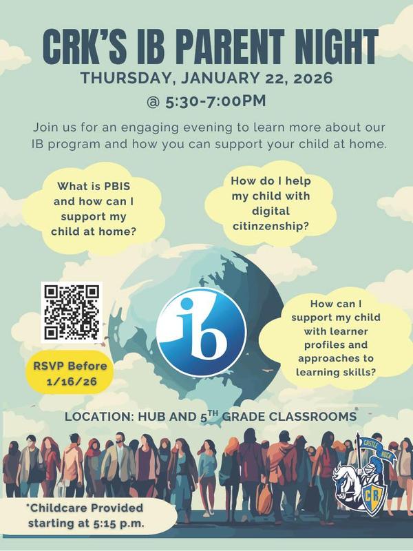 Castle Rock IB Parent's Night