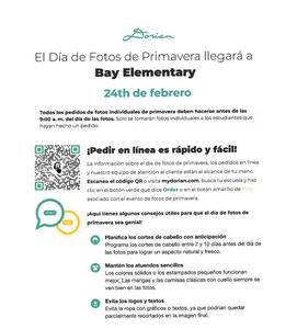 Picture Day flyer spanish