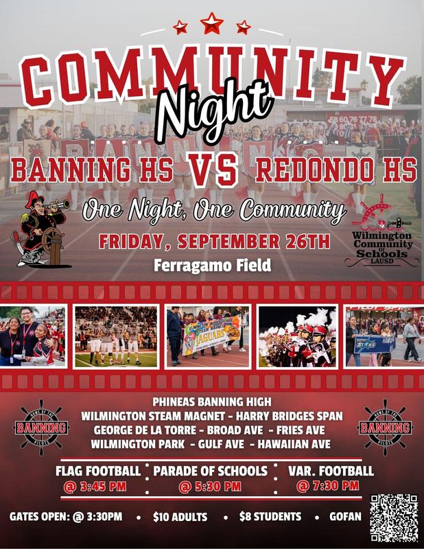 Community Night - Friday, Sept. 26 Featured Photo