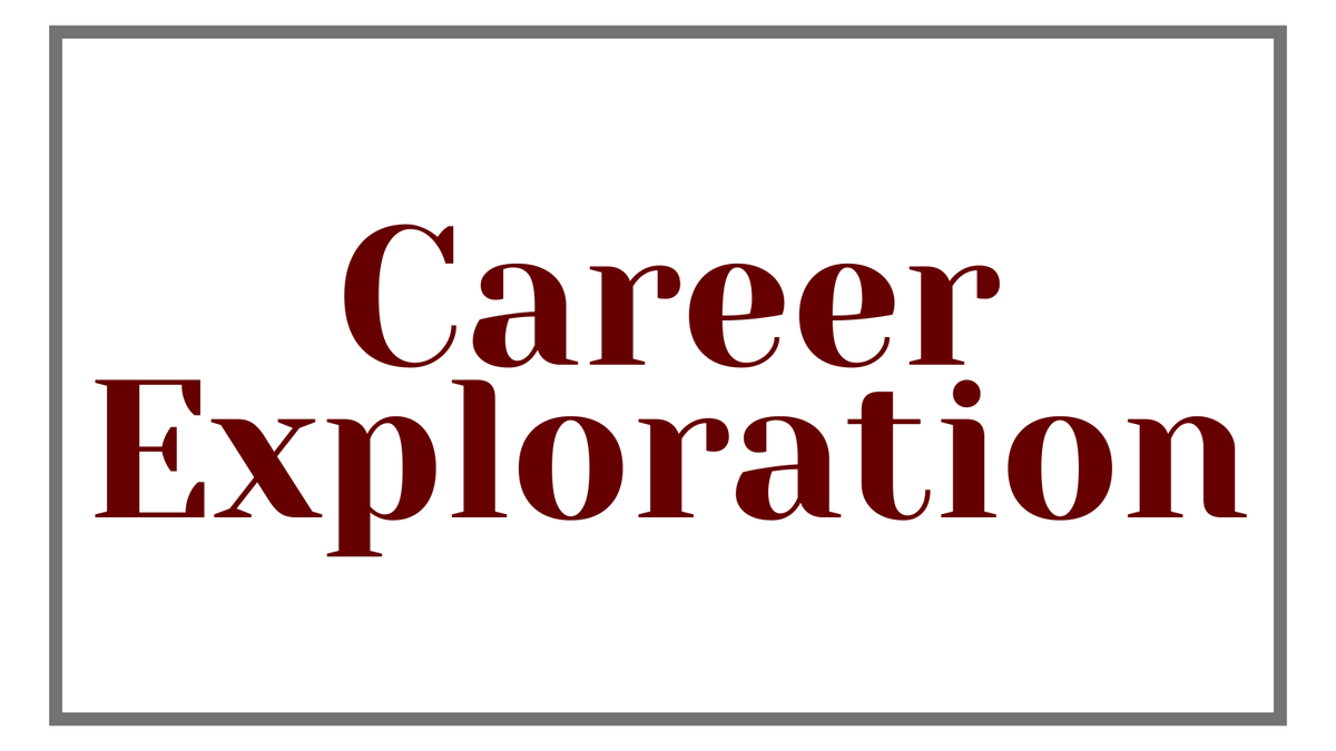 career exploration lable