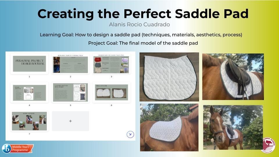 Alanis Rocio Cuadrado - Creating the Perfect Saddle Pad