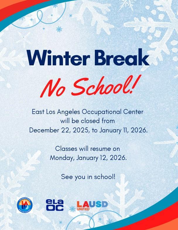 Winter Break Flyer 2025
