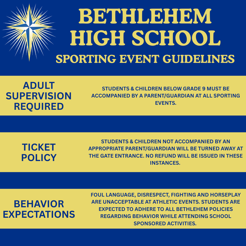 Home Athletic Event Information!