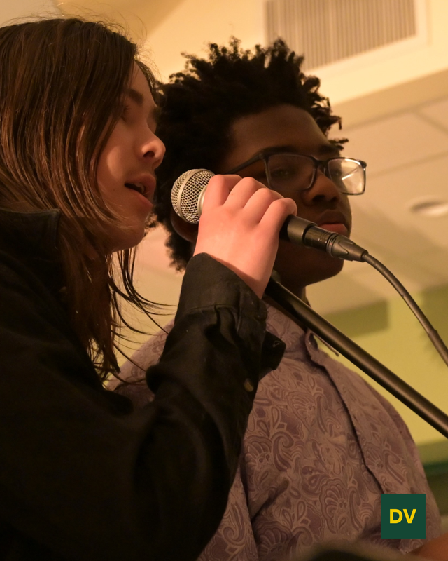 Two Students Singing