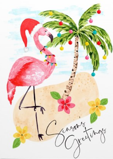 Flamingo December
