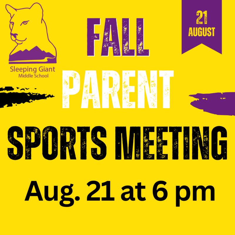 Parent Sports Meeting Graphic