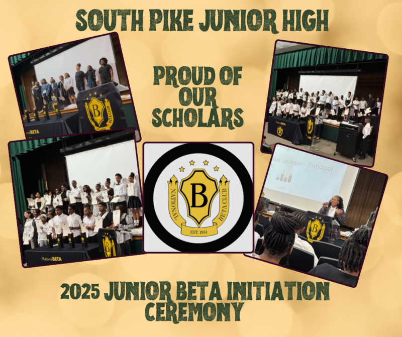 spjhs 2025 BETA club induction