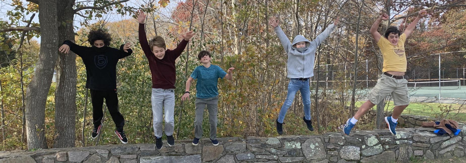 jumping at recess