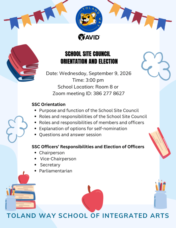 Join us for SSC Orientations and Elections!