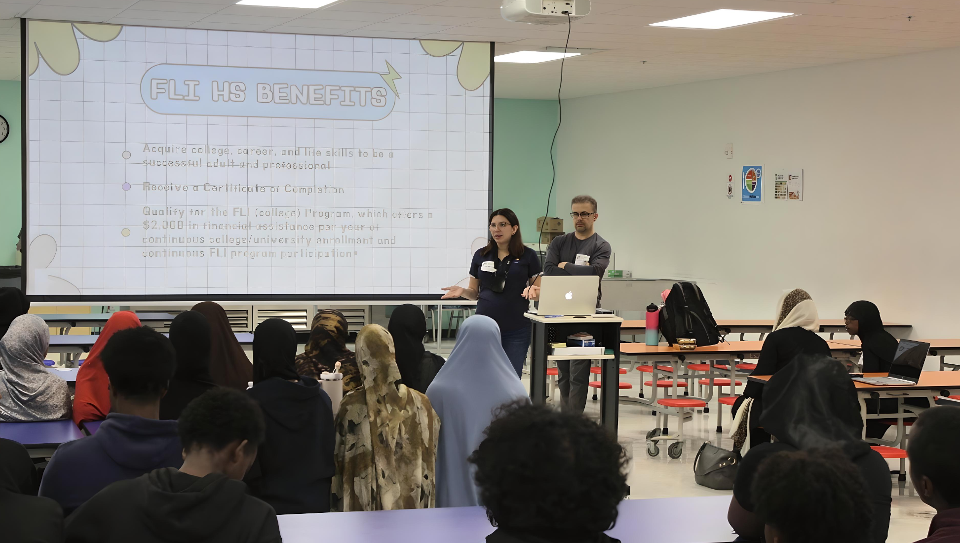 Thank you Future Institutes for inspiring our seniors with insights about their programs!