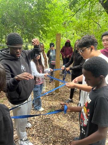 CMSA middle school students enjoy a nature field trip