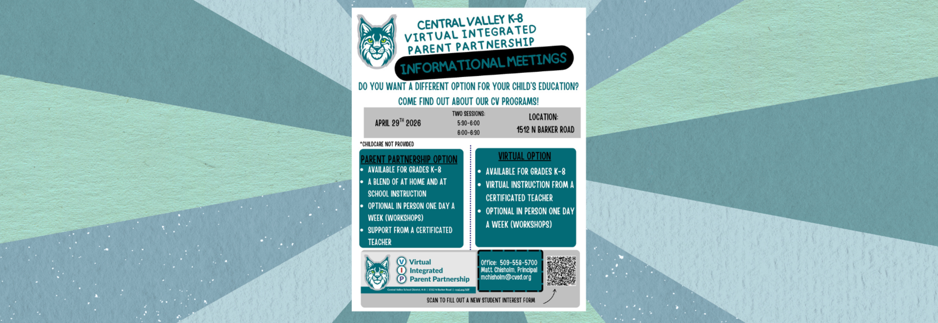 Parent Information Night Details