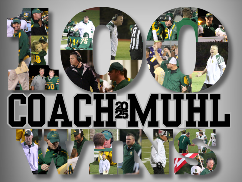 Coach Muhl 100 Wins 100 Photo Collage