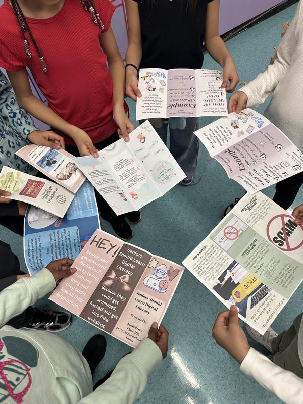 Some of the informative pamphlets