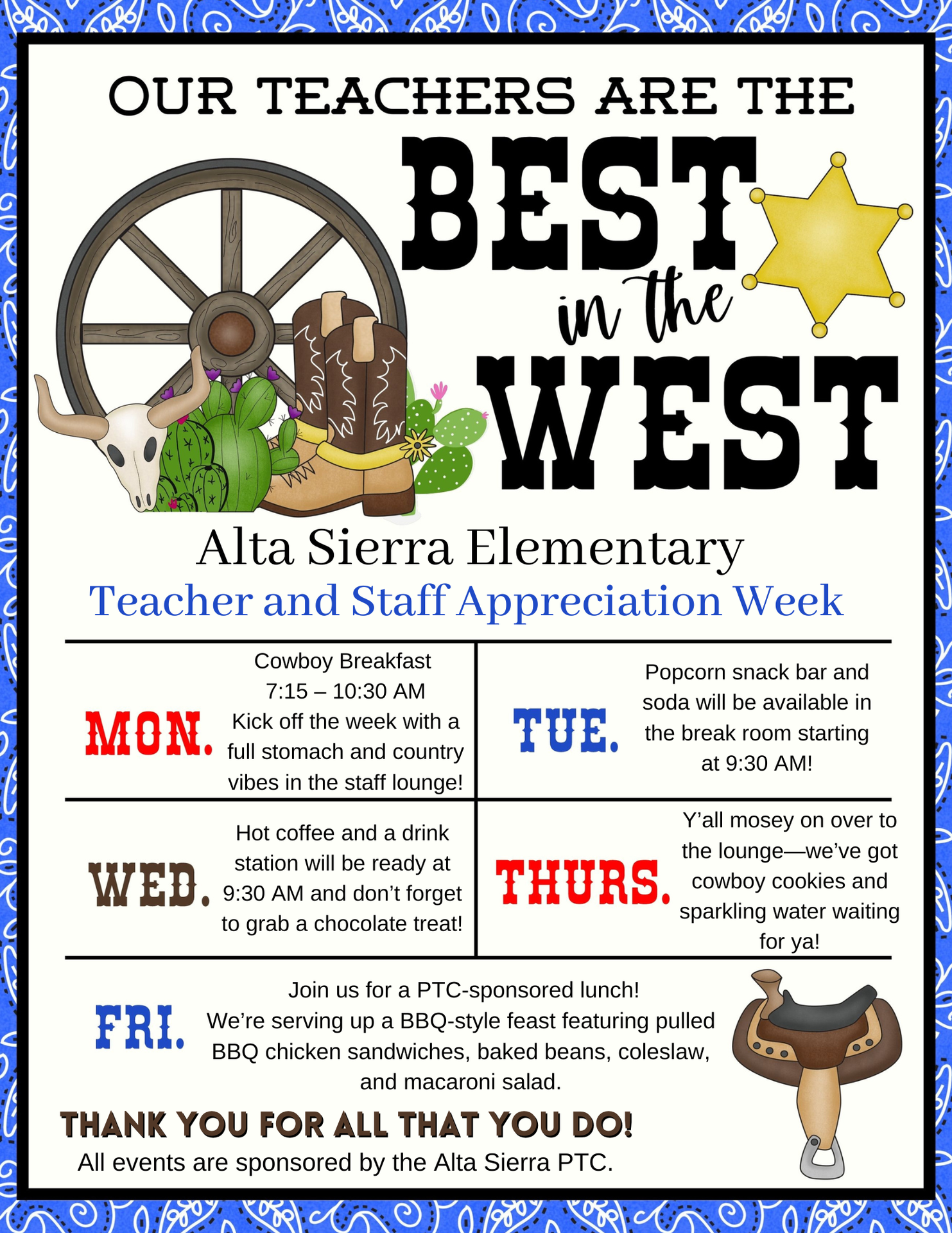 Teacher Appreciation Week