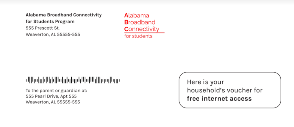 ABC Envelope Sample