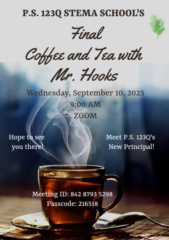 Last Coffee & Tea with Mr. Hooks