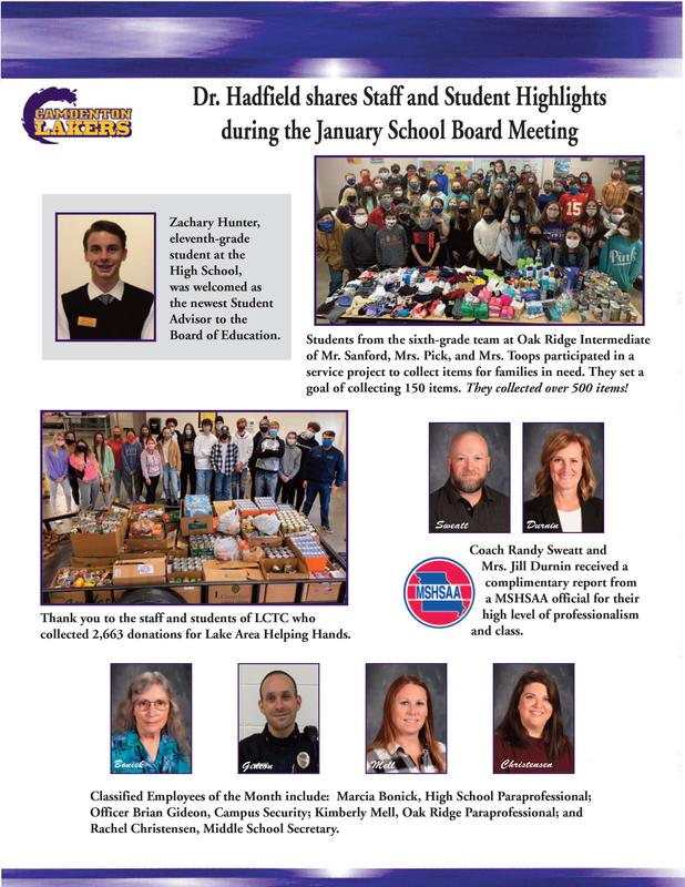 January - Board Meeting Featured Photo