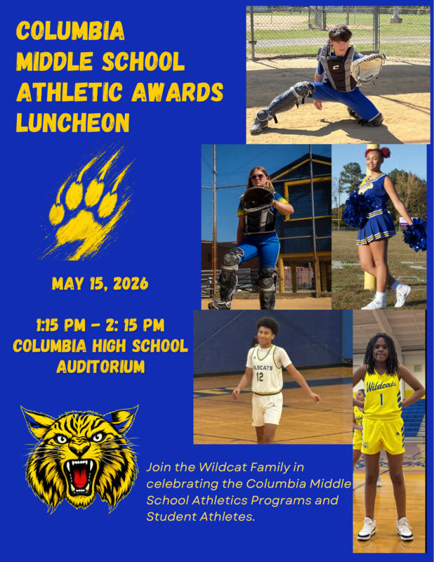 2026 MS Athletic Awards Ceremony Flyer