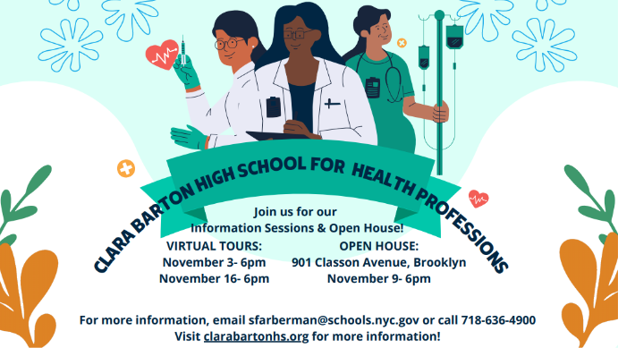 Join us for our information sessions and open house
